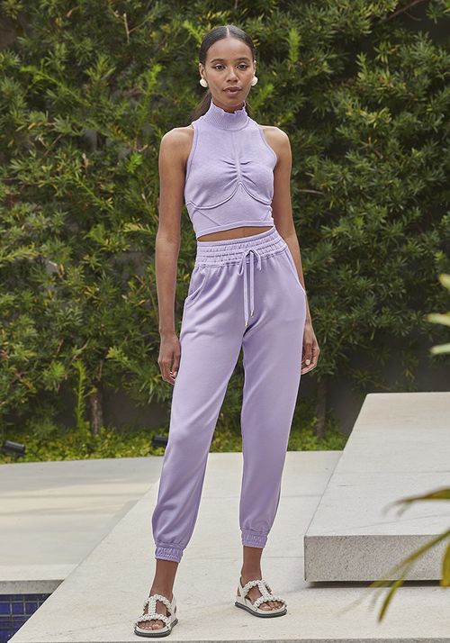 Cropped Tricot Bandage Gola Chic