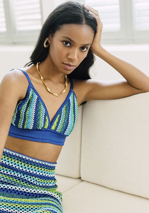 Top Tricot Ponto de Luz