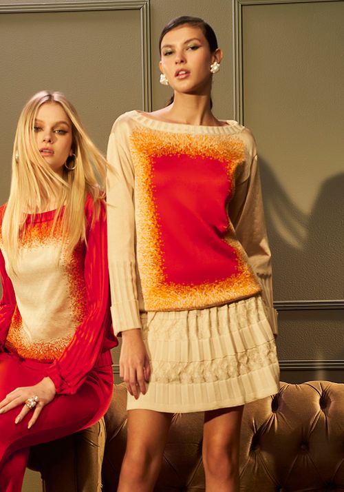Blusa Tricot Punho Canelado