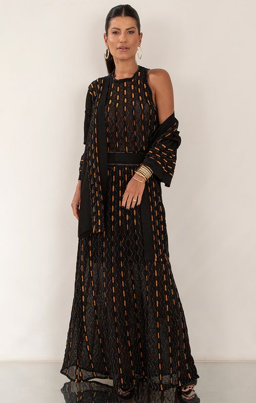 Kimono Tricot Aran Shine