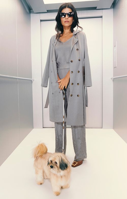 Regata Tricot Basic Barra Pontinhos