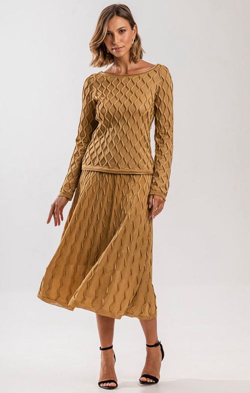 Blusa Tricot Matelassê