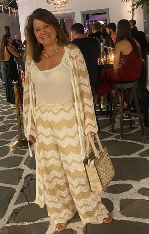 Max Casaco Tricot Listras Furos Shine