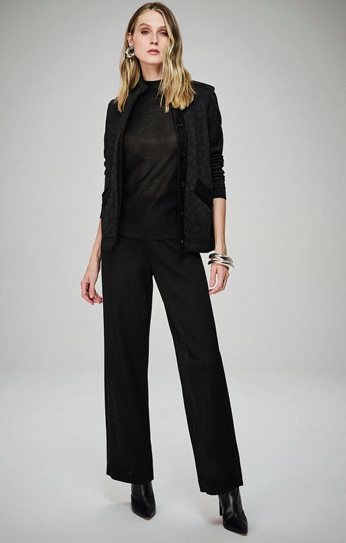 Calça Tricot Basic Ounce Plain