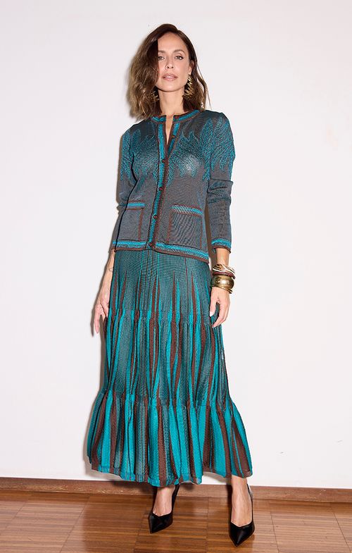 Look Tricot Folhas